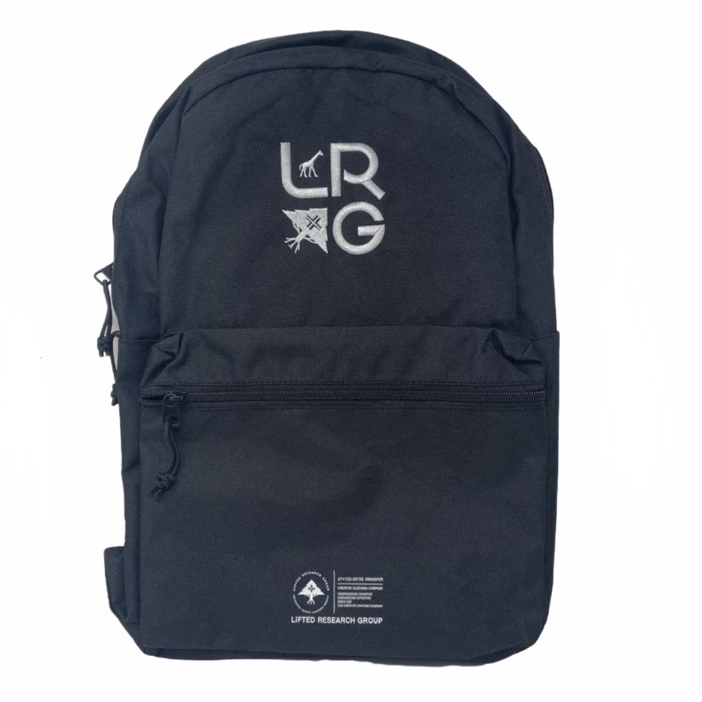 New LRG Lifestyle Backpack BLACK NWT